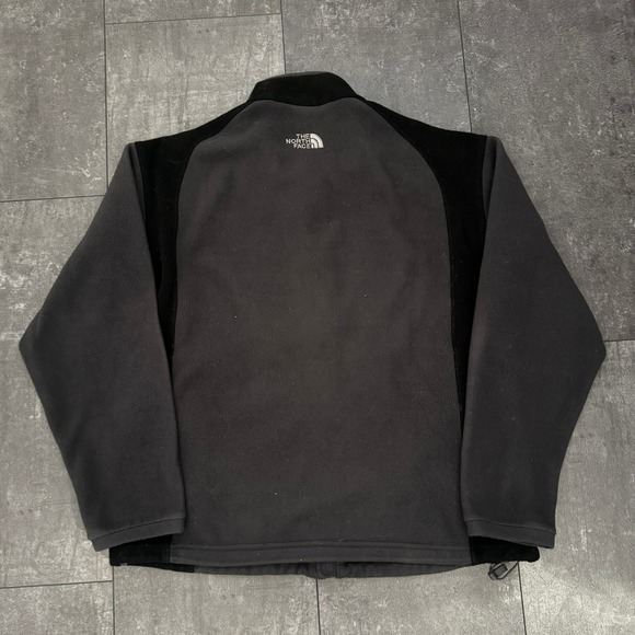 The North Face Mens Full Zip Fleece Jacket Grey Black Denali Style Size 2XL - Picture 4 of 7